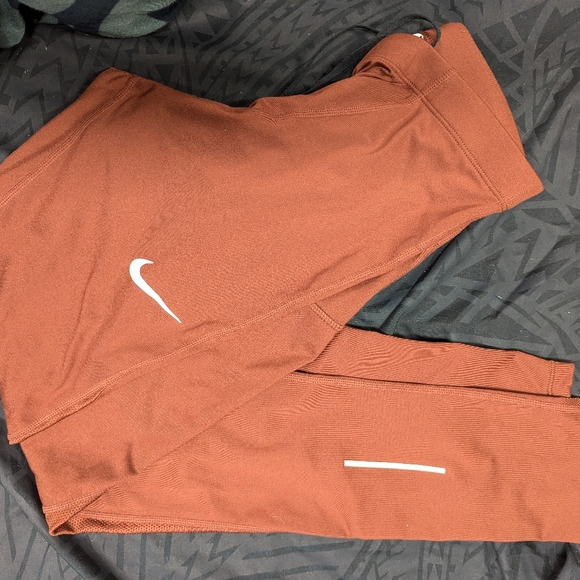 Nike tech, drift leggings. Burnt orange size med. NWOT - Picture 2 of 11